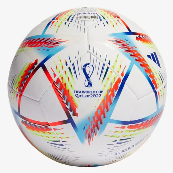 adidas FIFA World Cup 2022 Al Rihla Training Ball Balls Size 5 White/Pantone - Third Coast Soccer