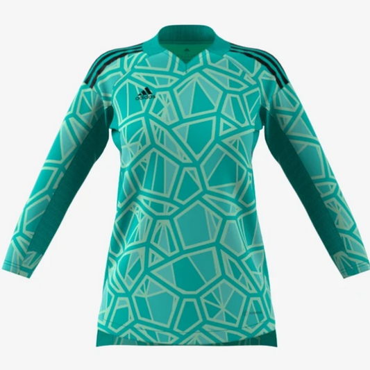 adidas Women's Condivo 22 LS Goalkeeper Jersey - Mint Goalkeeper Mint Rush Womens X-Small - Third Coast Soccer