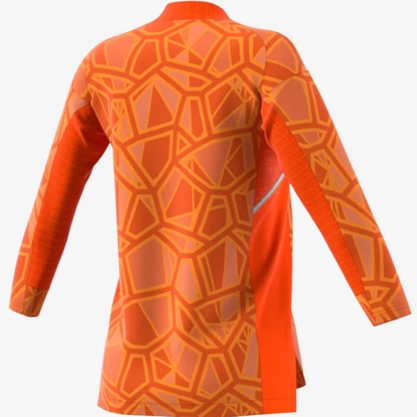 adidas Women's Condivo 22 LS Goalkeeper Jersey - Orange apparel closeout - Third Coast Soccer