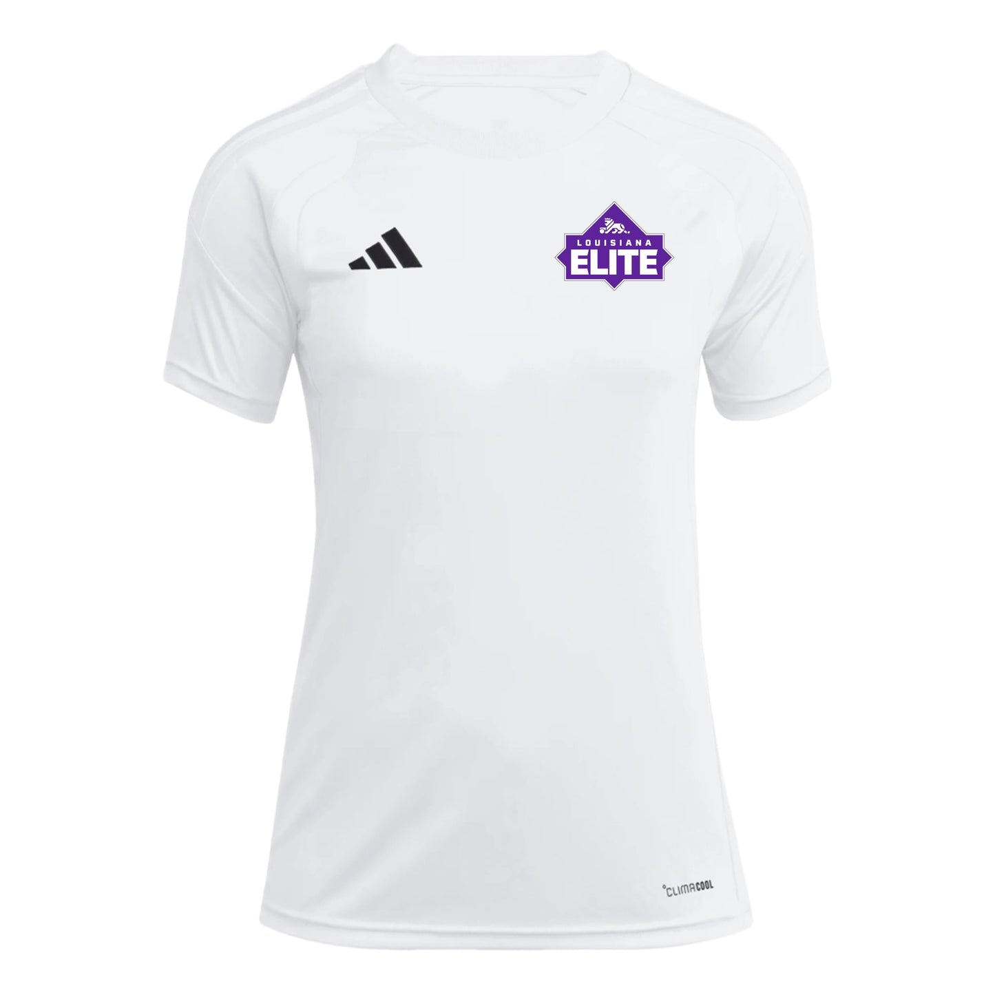 adidas LA Elite Women's Tiro 26 League Jersey - White Louisiana Elite Girls White Womens XXSmall - Third Coast Soccer