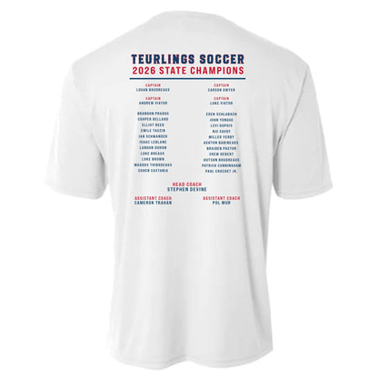 A4 Teurlings State Champions 2026 Shirt TCHS 26 - Third Coast Soccer