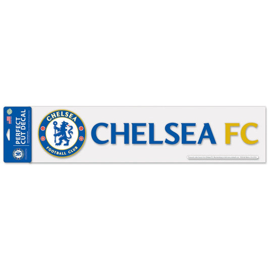 Chelsea FC 4"x17" Window Decal General Accessories Each  - Third Coast Soccer