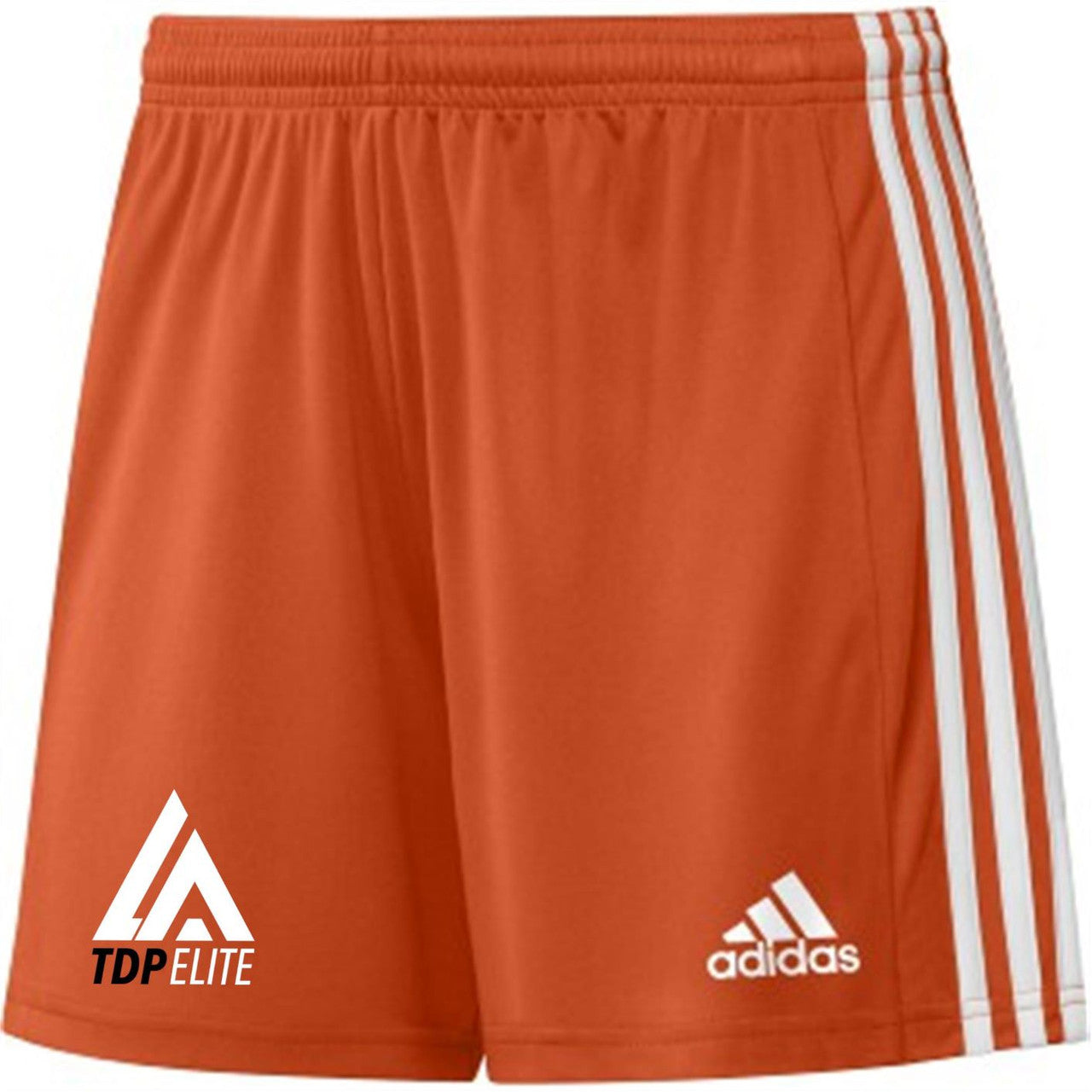 adidas LATDP Womens Squadra 21 Short - Orange LA TDP Elite Girls Orange Womens Extra Small - Third Coast Soccer
