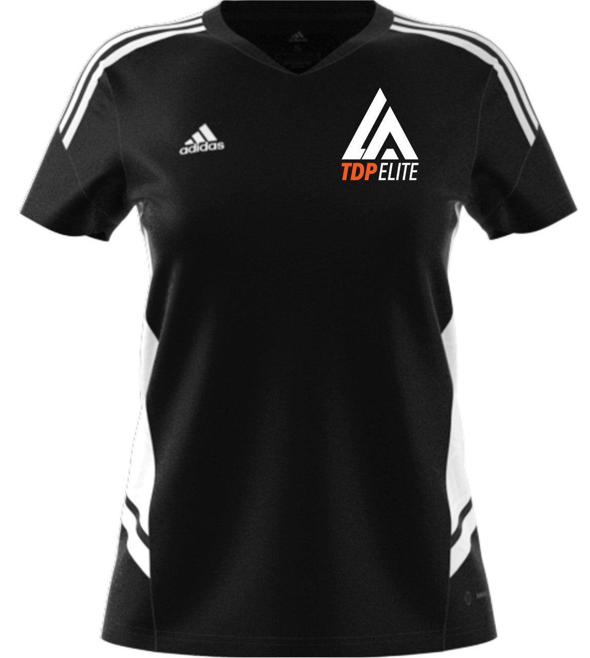 adidas LATDP Womens Condivo 22 Jersey - Black LA TDP Elite Girls Black/White Womens Small - Third Coast Soccer