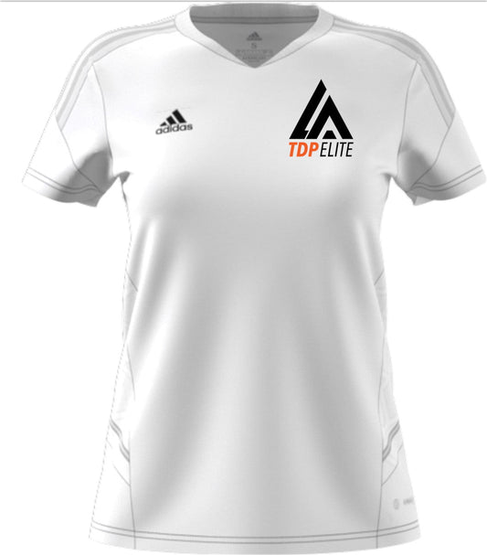 adidas LATDP Womens Condivo 22 Jersey - White LA TDP Elite Girls White Womens X-Small - Third Coast Soccer