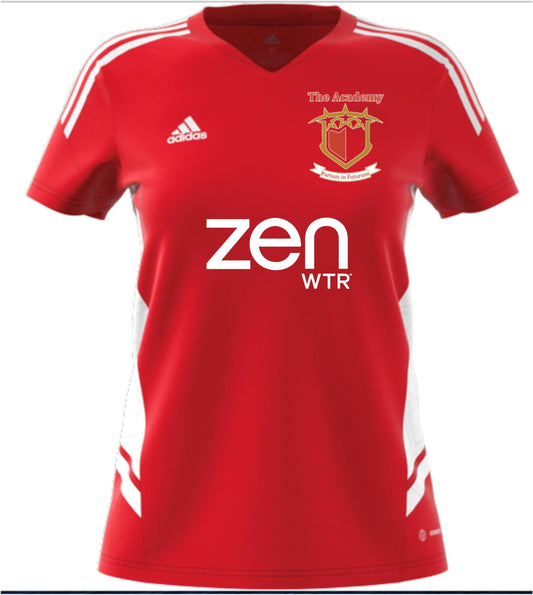 adidas SS Womens Condivo 22 Jersey - Red Southern States Soccer   - Third Coast Soccer