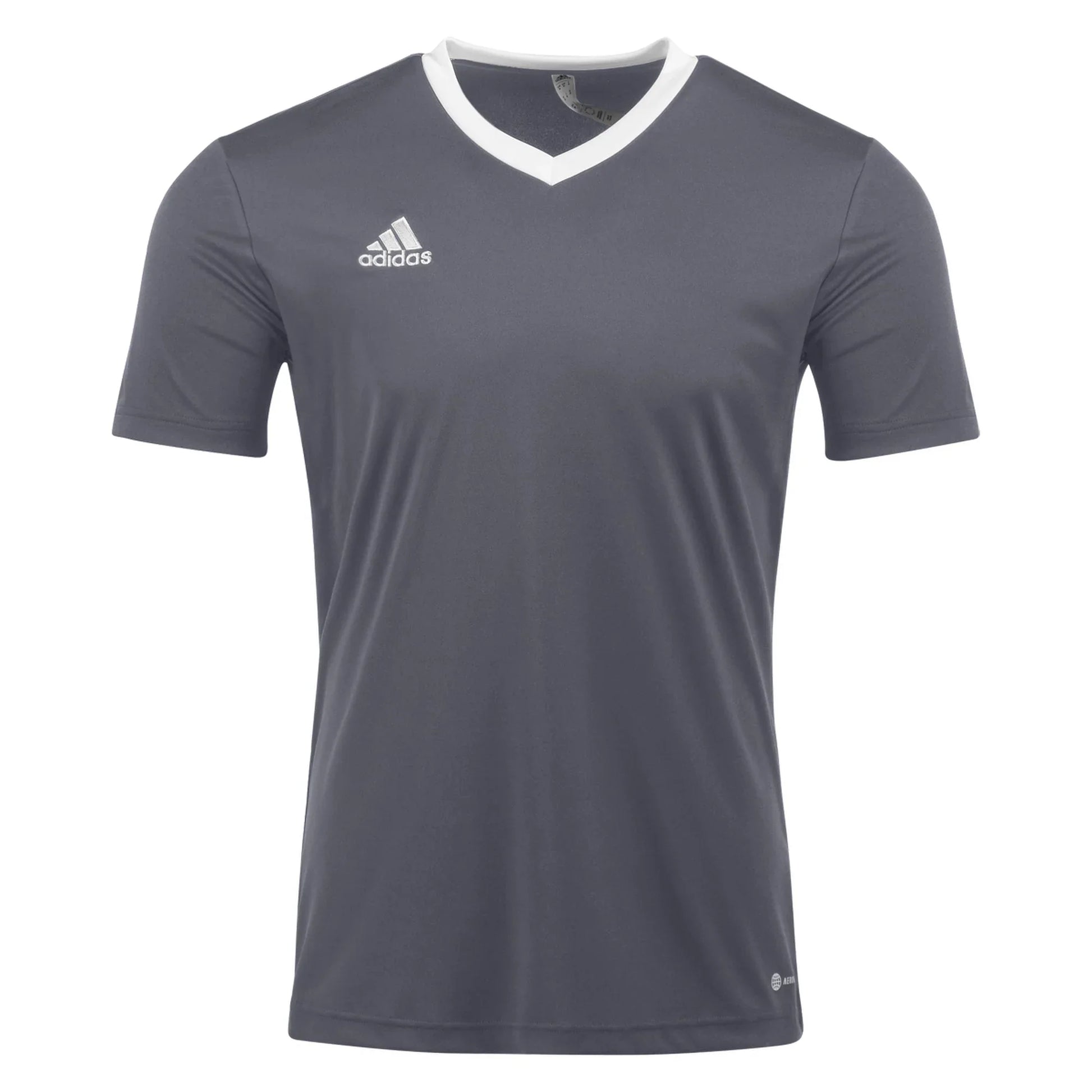 adidas Youth Entrada 22 Jersey - Grey Jerseys - Third Coast Soccer
