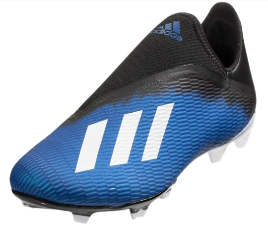adidas x 19.3 Laceless FG - Royal Blue/White/Black Mens Firm Ground Mens 6.5 Team Royal Blue/White/Black - Third Coast Soccer