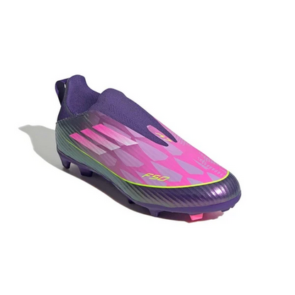 adidas Youth F50 Yamal League Laceless FG/MG Youth Footwear - Third Coast Soccer