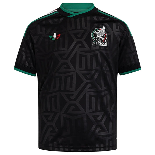adidas Youth FMF Mexico Third Jersey 2026 International Replica Black Youth XSmall - Third Coast Soccer