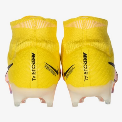Nike Zoom Superfly Elite FG - Yellow Strike/Black/Coconut Milk Men's Footwear Closeout   - Third Coast Soccer